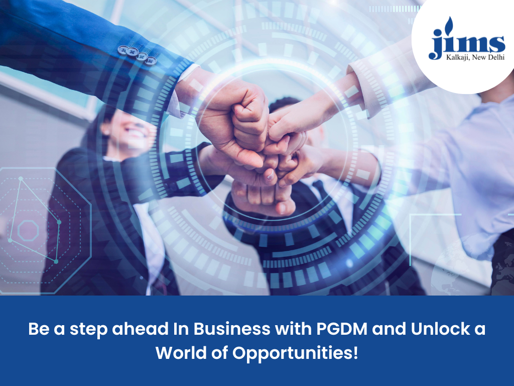 Be a step ahead In Business with PGDM and Unlock a World of Opportunities!