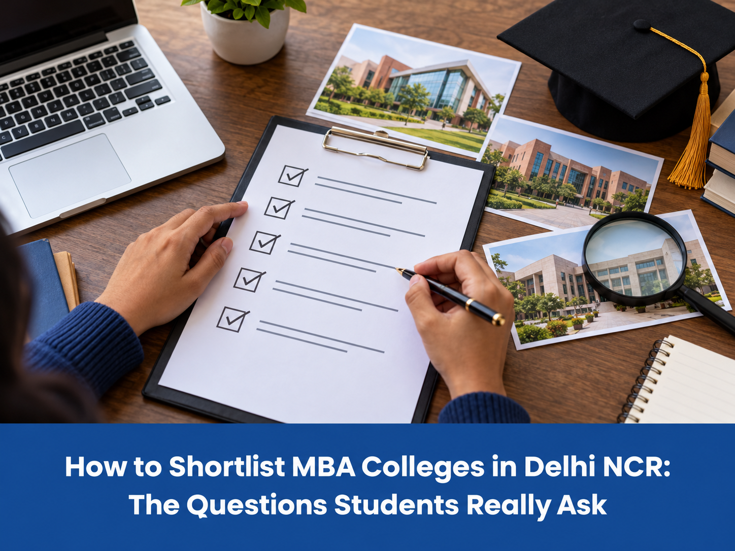 aspiring student shortlisting mba colleges