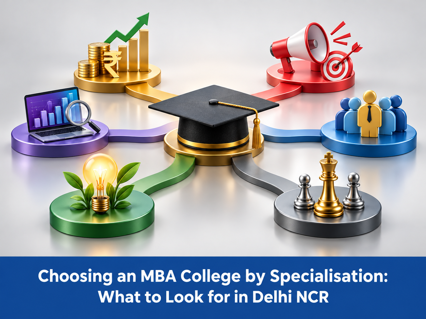mba specialisation infographic