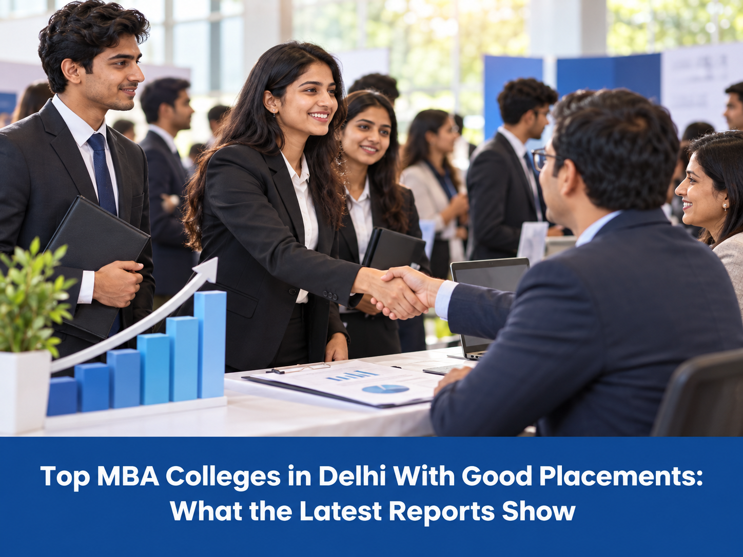 students going for an interview